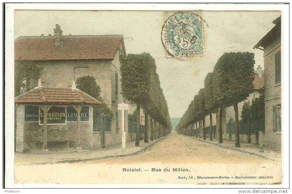 NOISIEL  -  Rue Du Milieu - Noisiel