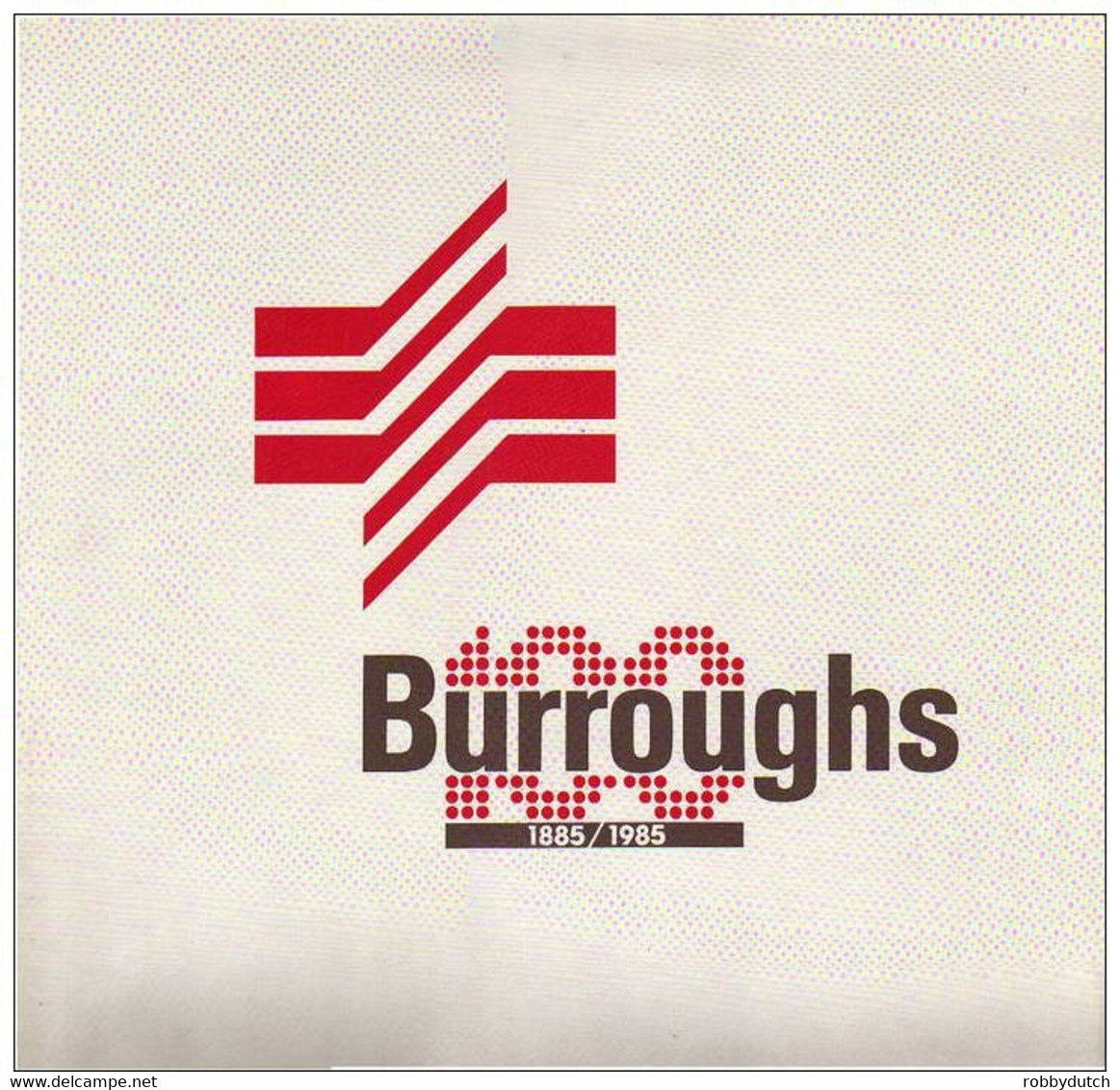 * LP *  BURROUGHS 1885 / 1985 (Holland 1985 Ex-!!!) - Limitierte Auflagen