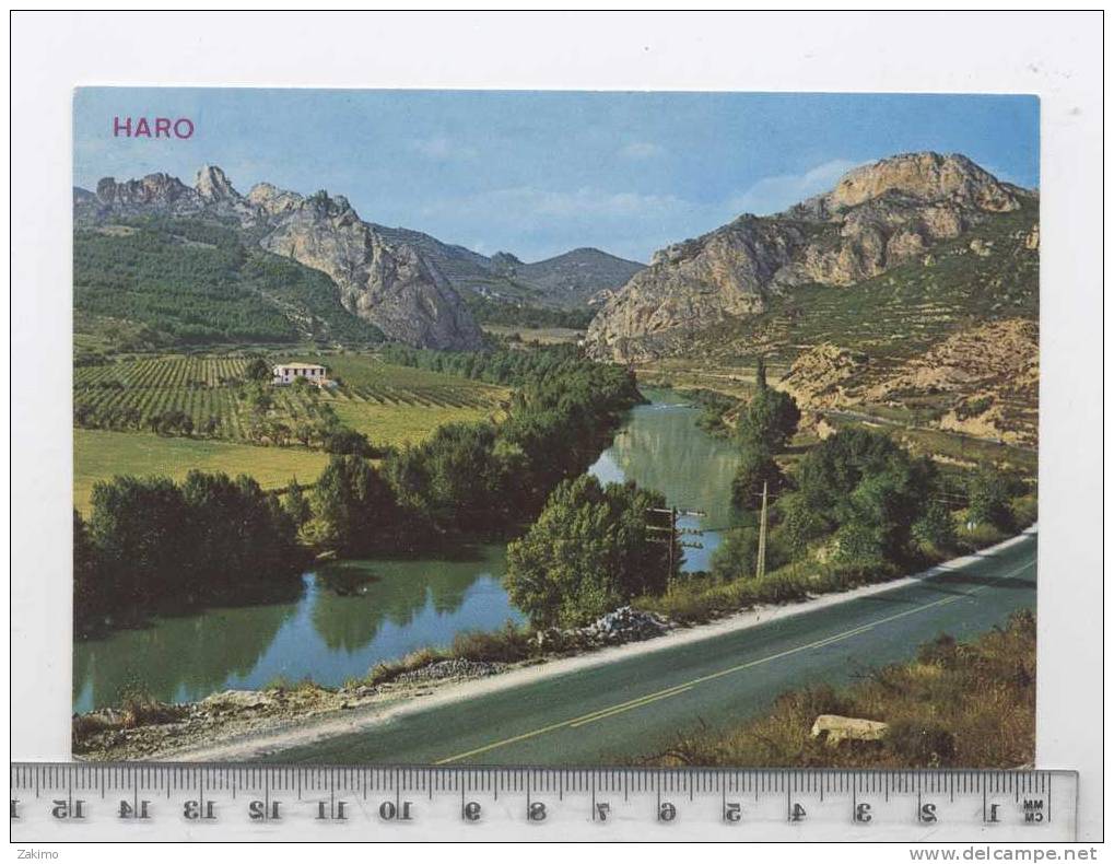 HARO LAS CONCHAS Y RIO EBRO     **SCANS RECTO VERSO*** Z2 - La Rioja (Logrono)