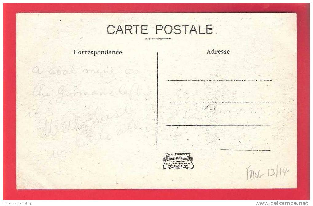 CPA 59 SOMAIN SOMAIN Usine D'agglomérés De Houille (Cie D'Aniche) Ce Qui Reste De La Chaufferie BREGER FRERES PARIS - Altri & Non Classificati