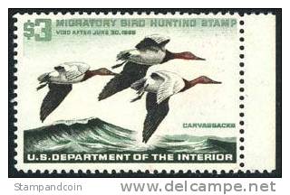 US RW32 Mint Never Hinged Duck Stamp From 1965 - Duck Stamps