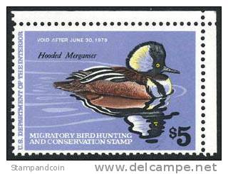 US RW45 Mint Never Hinged Duck Stamp From 1978 - Duck Stamps