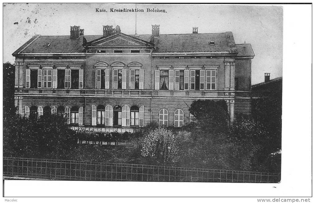 57 BOLCHEN BOULAY KAISER KREISDIREKTION - Boulay Moselle