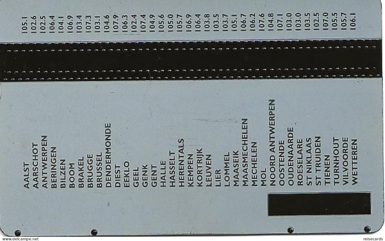 Belgium: Belgacom 607C Radio Contact - Without Chip