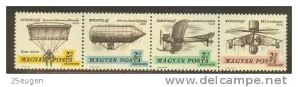 HUNGARY 1967 MICHEL NO:  2317A - 2320A  MNH - Unused Stamps