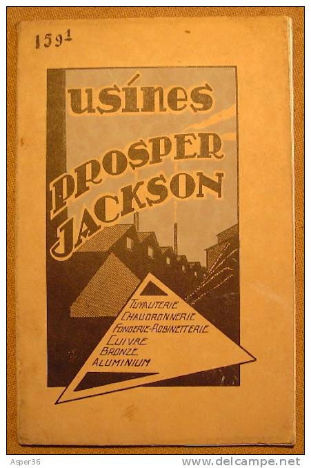 Catalogue "Usines Prosper Jackson, Pont Sainte-Thérèse, Mouscron 1928" - Collections