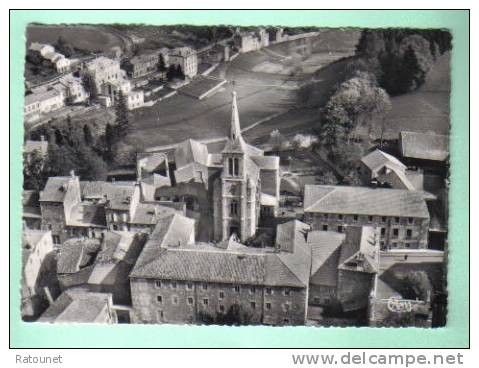 [43] Haute Loire >  Montfaucon En Velay  -  CPSM  24847 - Vue Aérienne  Notre Dame Et Route De Tence -  éd CIM - Montfaucon En Velay