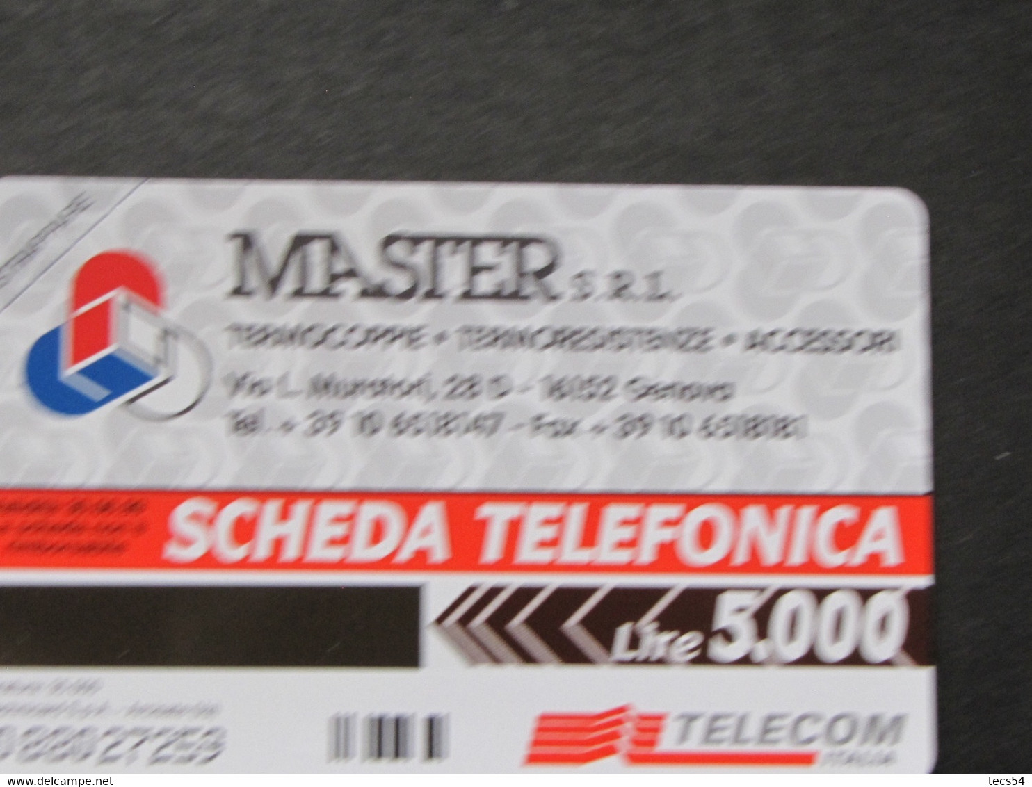 ITALIA TELECOM - 3436 C&C 344 GOLDEN - PRIVATE PUBBLICHE - MASTER - NUOVA MINT - Private TK - Ehrungen