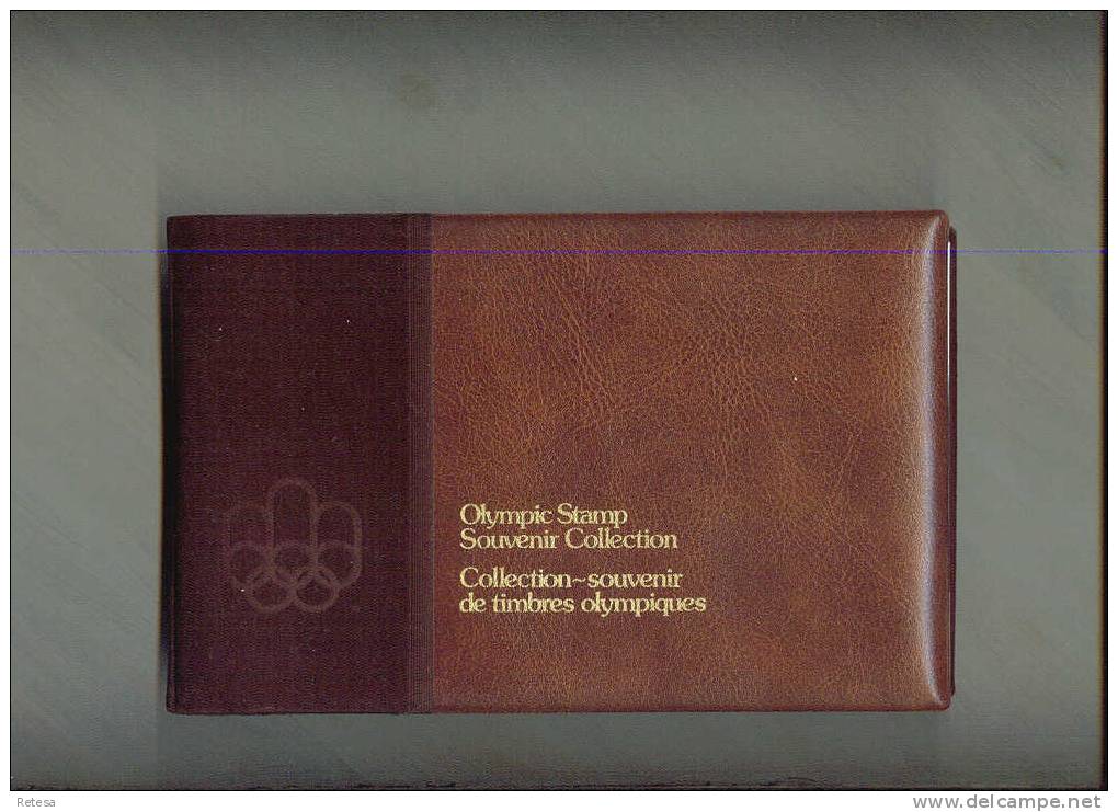 MONTREAL  OLYMPIC STAMP SOUVENIR COLLECTION 1975/76 VOLUME 1  SPECIAAL BOEKJE MET 21 ZEGELS ** - Zomer 1976: Montreal