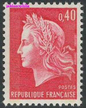 France Variété YT N° 1536 Ba NEUF ** - Unused Stamps