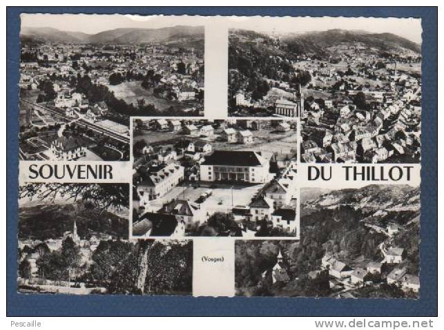 88 VOSGES - CP LE THILLOT - MULTIVUES - SOUVENIR - CIM - CIRCULEE EN 1967 - Le Thillot