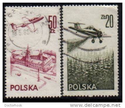 POLAND   Scott #  C 53-6  VF USED - Usati