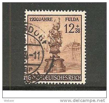 III-Mi.Nr.886 O/ (1944) Fulda - Gebraucht