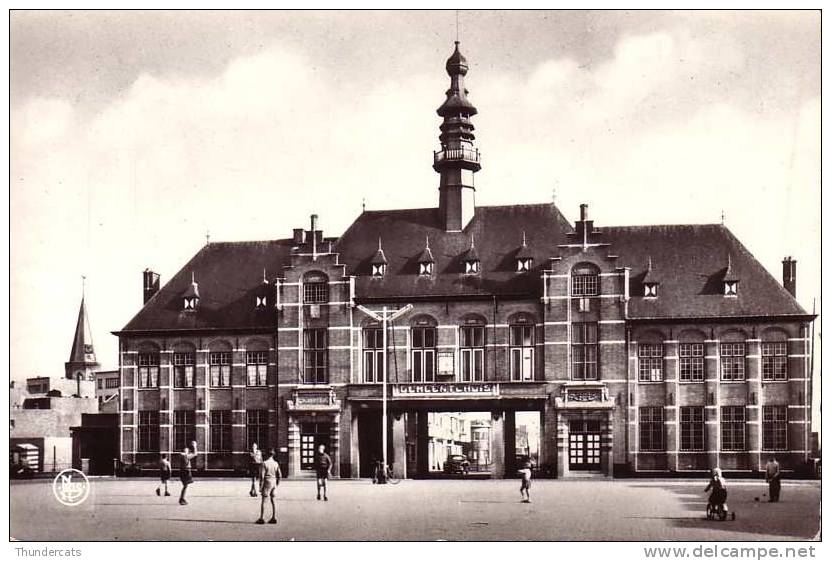 WENDUINE WENDUYNE CARTE DE PHOTO FOTO KAART HOTEL COMMUNAL GEMEENTEHUIS - Wenduine