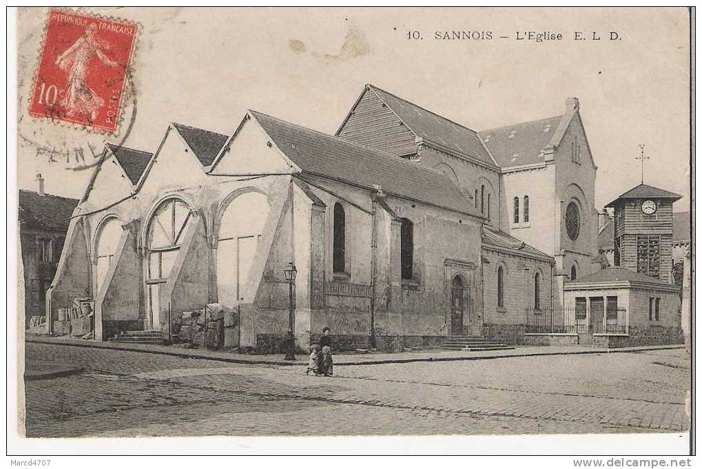 SANNOIS 95 L'Eglise De Sannois Editions ELD - Sannois