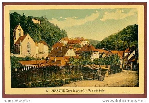 68 - FERRETTE - Vue Générale - Ferrette