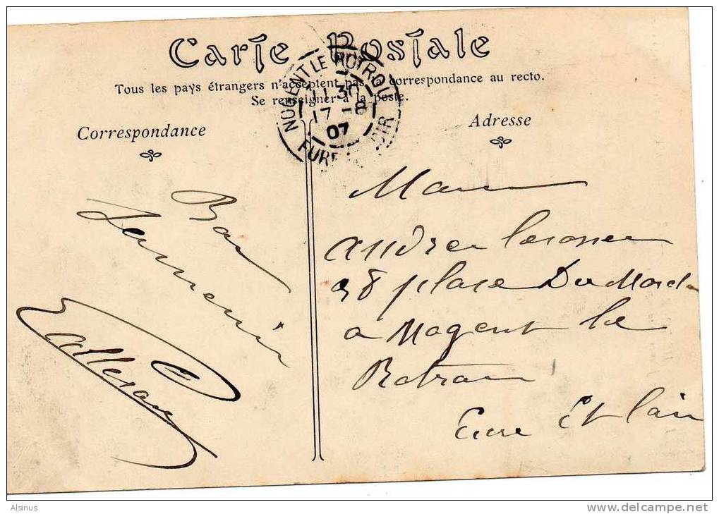 1907 - VOUVRAY - CHATEAU DE MONTCONTOUR -JEUNES VENDANGEUSES - LES VINS DE TOURANE - Vouvray