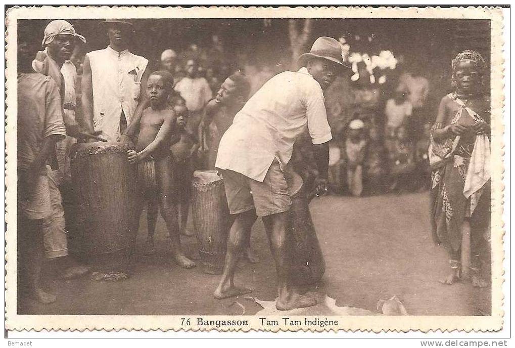 BANGASSOU ... TAM TAM INDIGENE - Zentralafrik. Republik