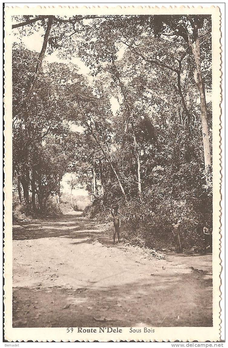 ROUTE N'DELE .. SOUS BOIS - Centrafricaine (République)