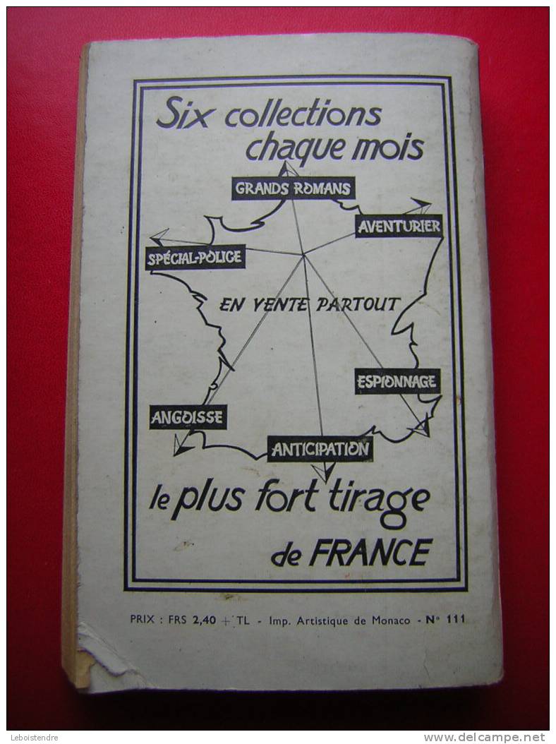 COMMISSAIRE SAN ANTONIO EDITIONS DU  FLEUVE NOIR  N° 111 AU SUIVANT DE CES MESSIEURS DEPOT N°531  GOURDON  ILLUSTRATIONS - San Antonio