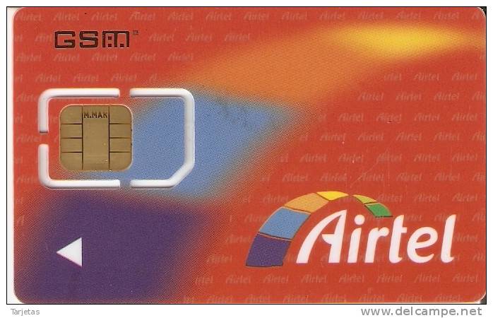 A-018/4  TARJETA GSM DE AIRTEL CON 607 - Airtel
