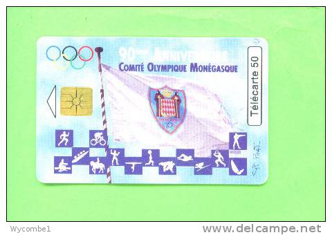MONACO - Chip Phonecard/Olympic Committee - Monace