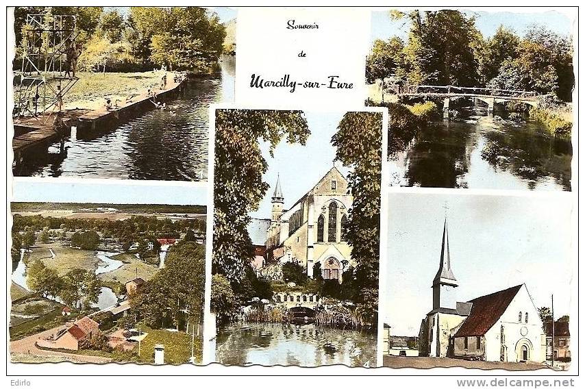 27- Marcilly Sur Eure - Multivues -TB - Marcilly-sur-Eure