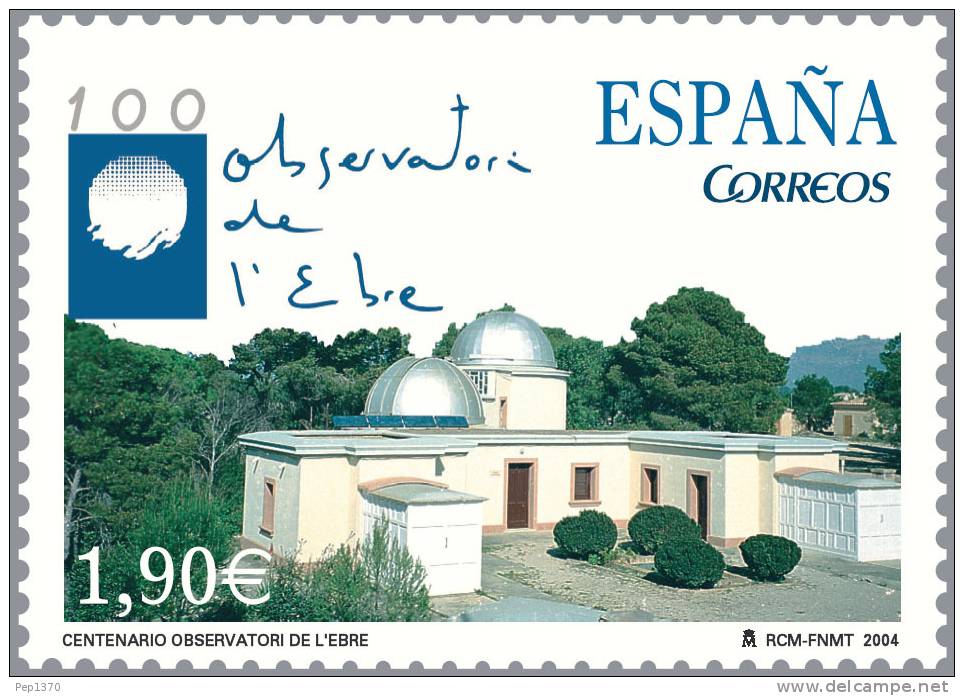 ESPAÑA 2004 - OBSERVATORIO DEL EBRO - Edifil Nº  4126 - YVERT 3705 - Astronomie
