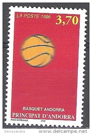 Andorre Français 1996 Yvert 468 Neuf ** Cote (2015) 2.50 Euro Basketball - Ongebruikt