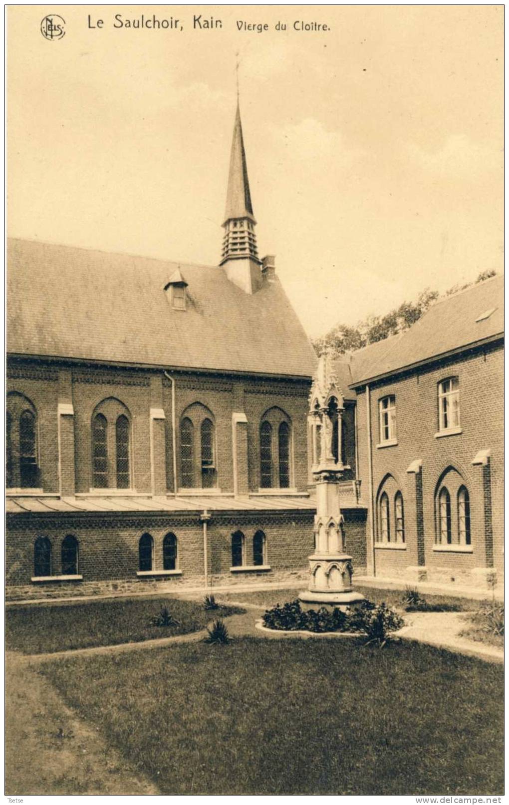 Kain - La Saulchoir  - Couvent - Vierge Du Cloître - Tournai