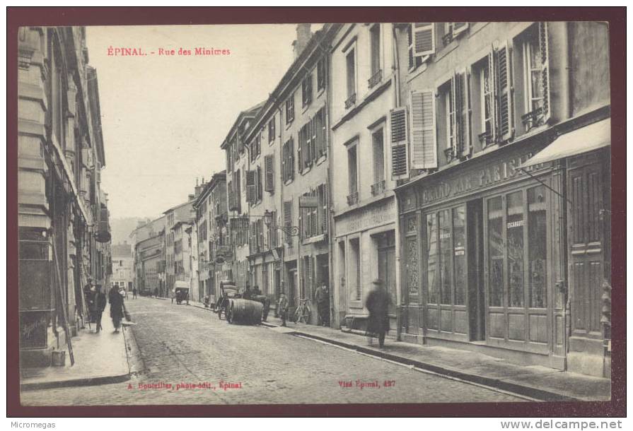 Epinal : Rue Des Minimes - Epinal