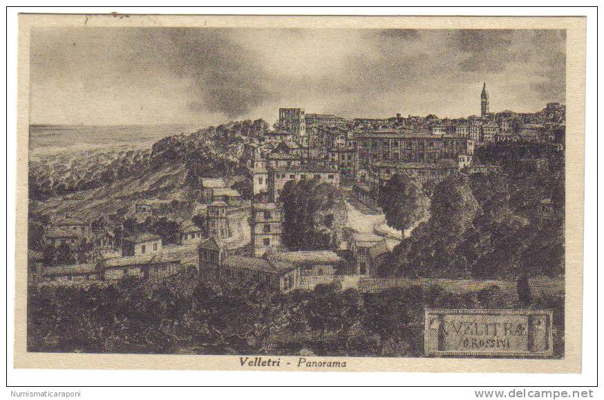 VELLETRI PANORAMA  VIAGGIATA 1939  COD.C193 - Velletri