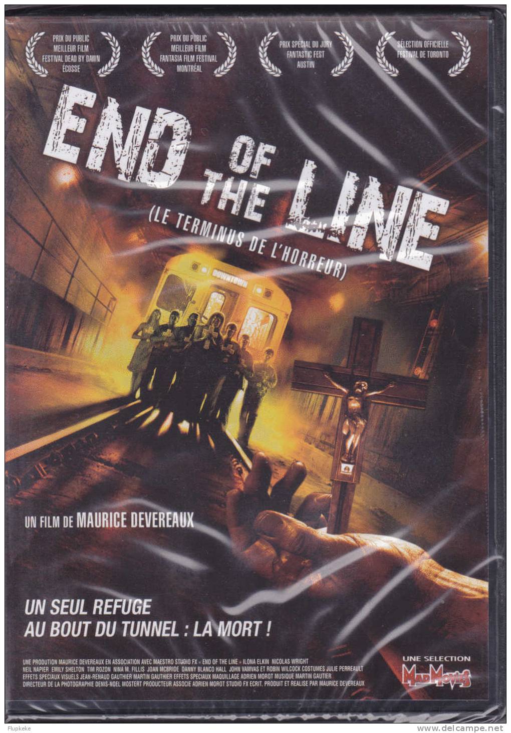 Dvd Zone 2 End Of The Line Le Terminus De L´horreur Maurice Devereau Vo/vostfr  Neuf Et Scellé - Horror