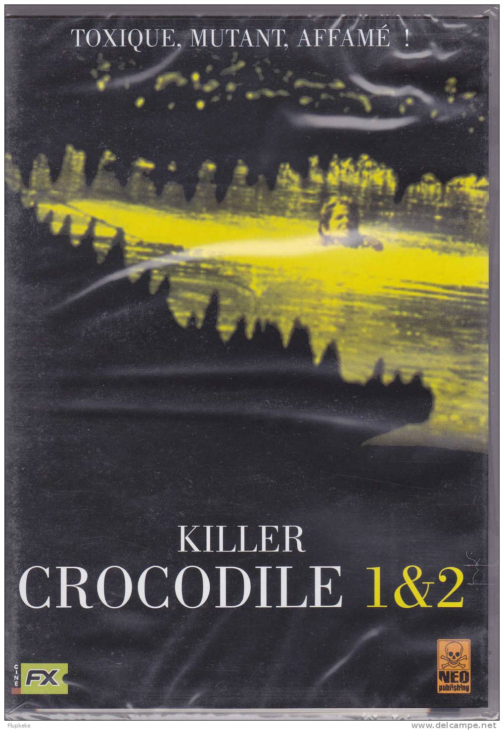 Dvd Zone 2 Killer Crocodile 1 + 2 Neo Publishing  Vo/vostfr Neuf - Horreur