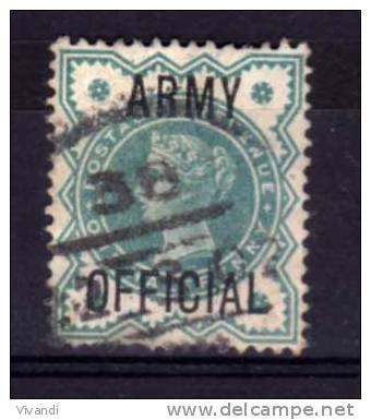 Great Britain - 1900 - ½d Army Official - Used - Dienstzegels