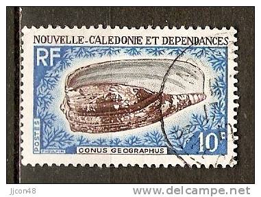Nouvelle Caledonie  1968  Sea Shells  10f  (o) - Used Stamps