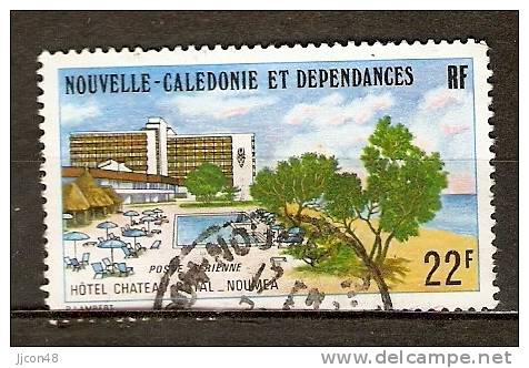 Nouvelle Caledonie  1974  Hotel Chateau Royal  22f  (o) - Gebruikt