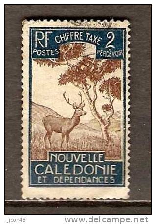 Nouvelle Caledonie  1928  Postage Due  2c  (o) - Timbres-taxe