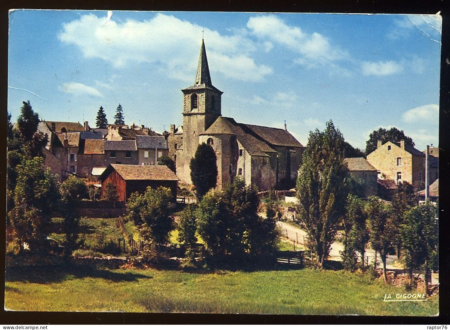 CPM 48 AUMONT AUBRAC  L'Eglise - Aumont Aubrac