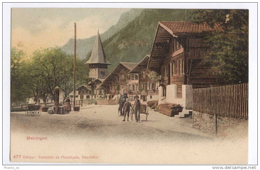 SWITZERLAND - MEIRINGEN, Center - Meiringen