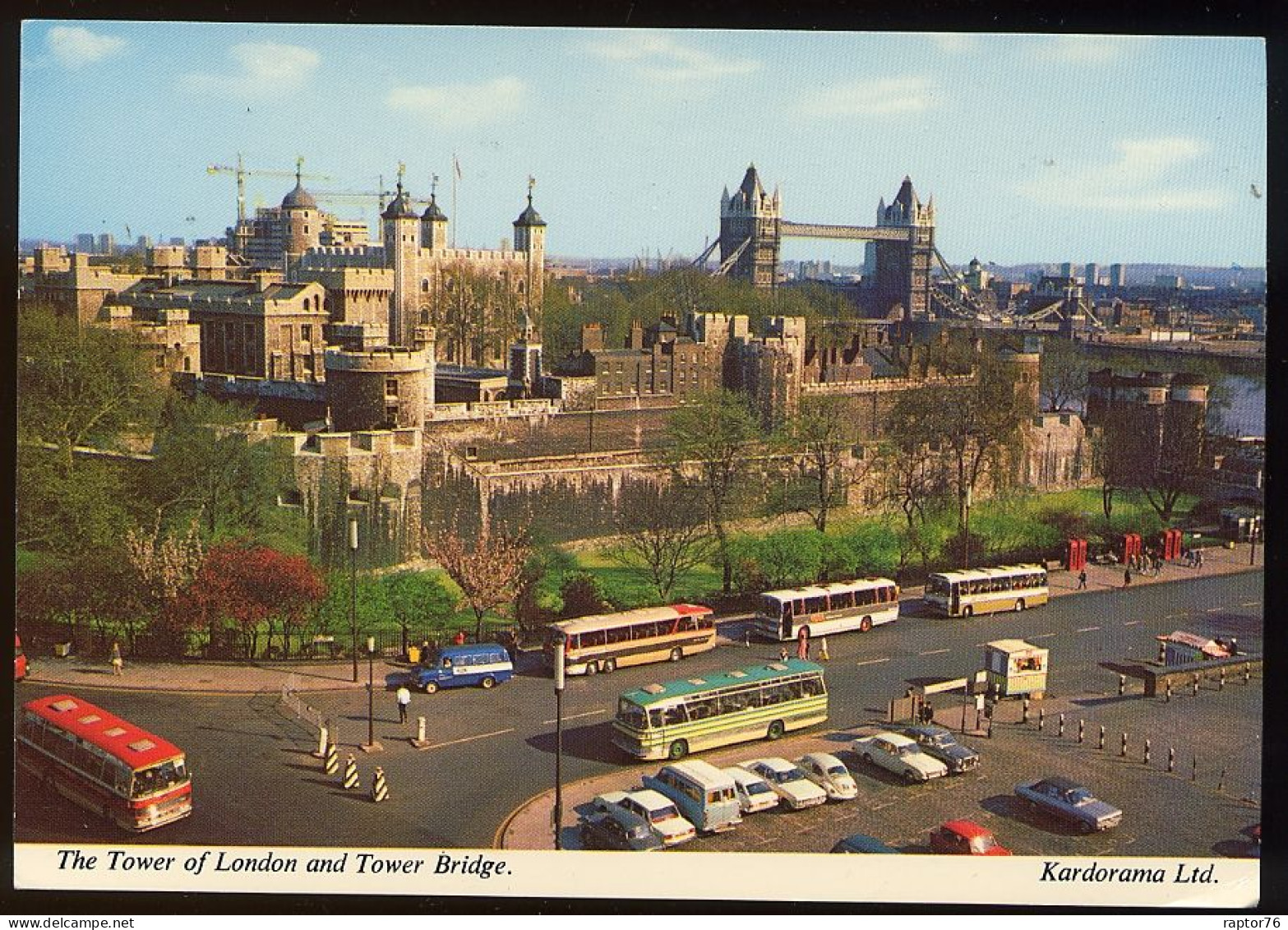 CPM Neuve Royaume Uni  LONDRES La Tour De Londres Voitures - Tower Of London