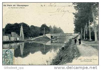 AY En CHAMPAGNE - Le Pont Du Canal - Ay En Champagne