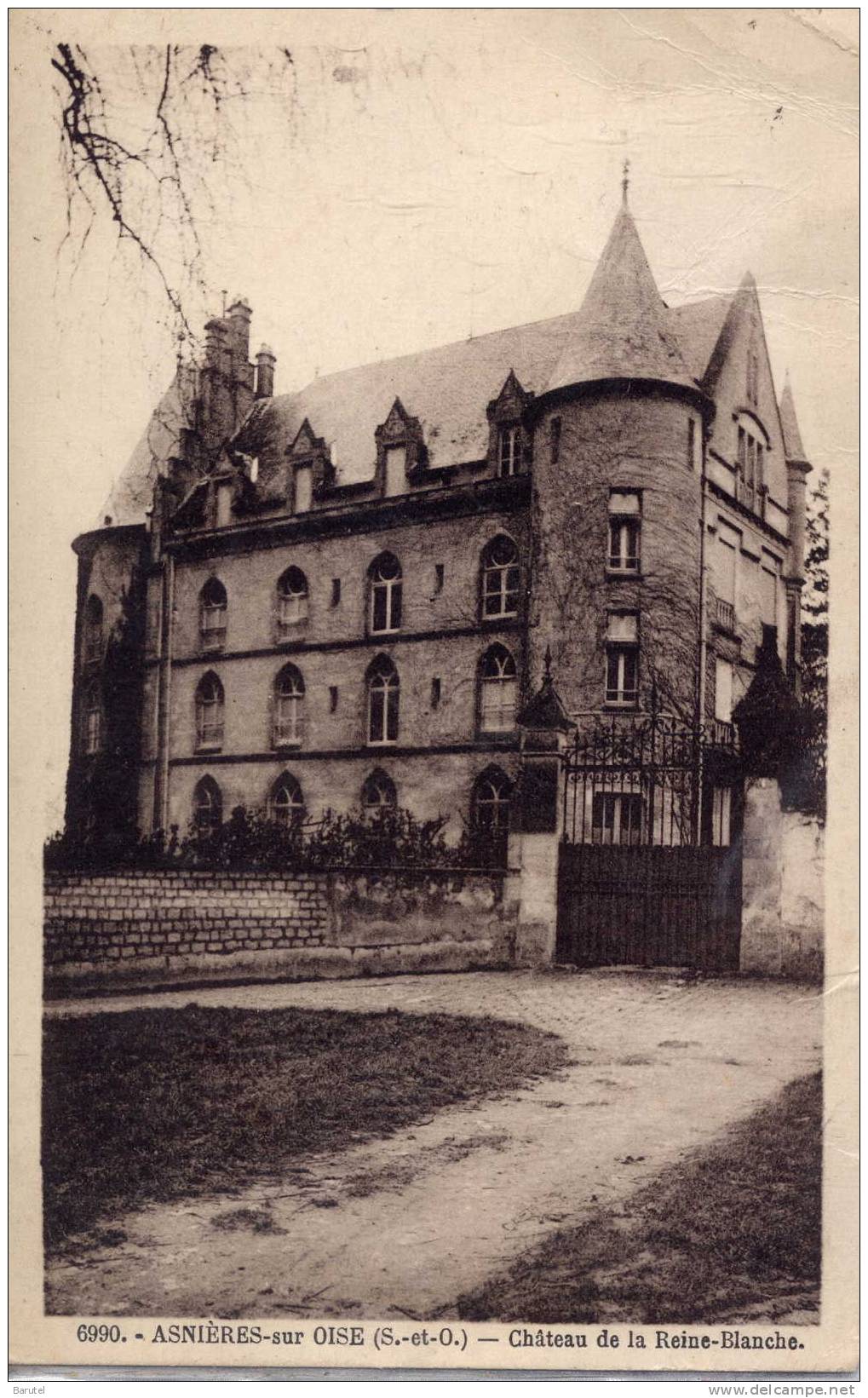 ASNIERES SUR OISE - Château De La Reine Blanche - - Asnières-sur-Oise