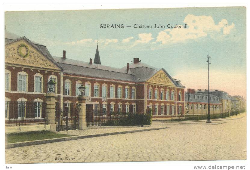 SERAING - Château Cockerill - Carte Colorisée (Y5)f - Seraing