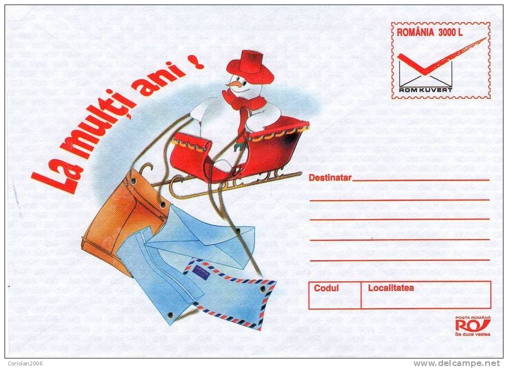 Romania / Postal Stationery - Año Nuevo