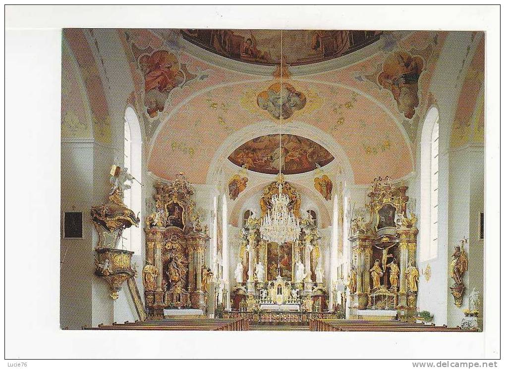 OBERAMMERGAU -    Innenansicht  Von St PETER Und PAUL  - Choeur   - N°  126 / 4615 - Oberammergau