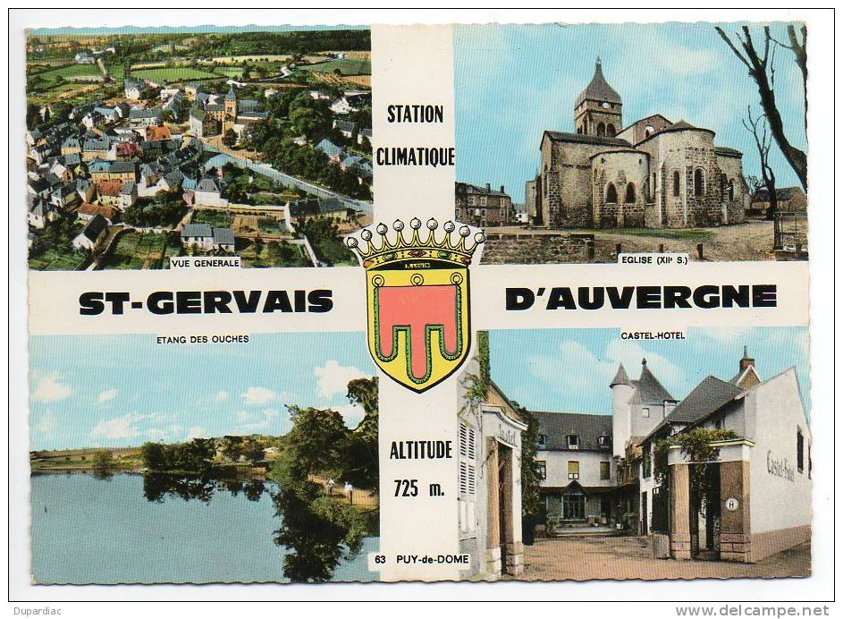 63 - Puy De Dôme /  SAINT GERVAIS D'AUVERGNE - Saint Gervais D'Auvergne
