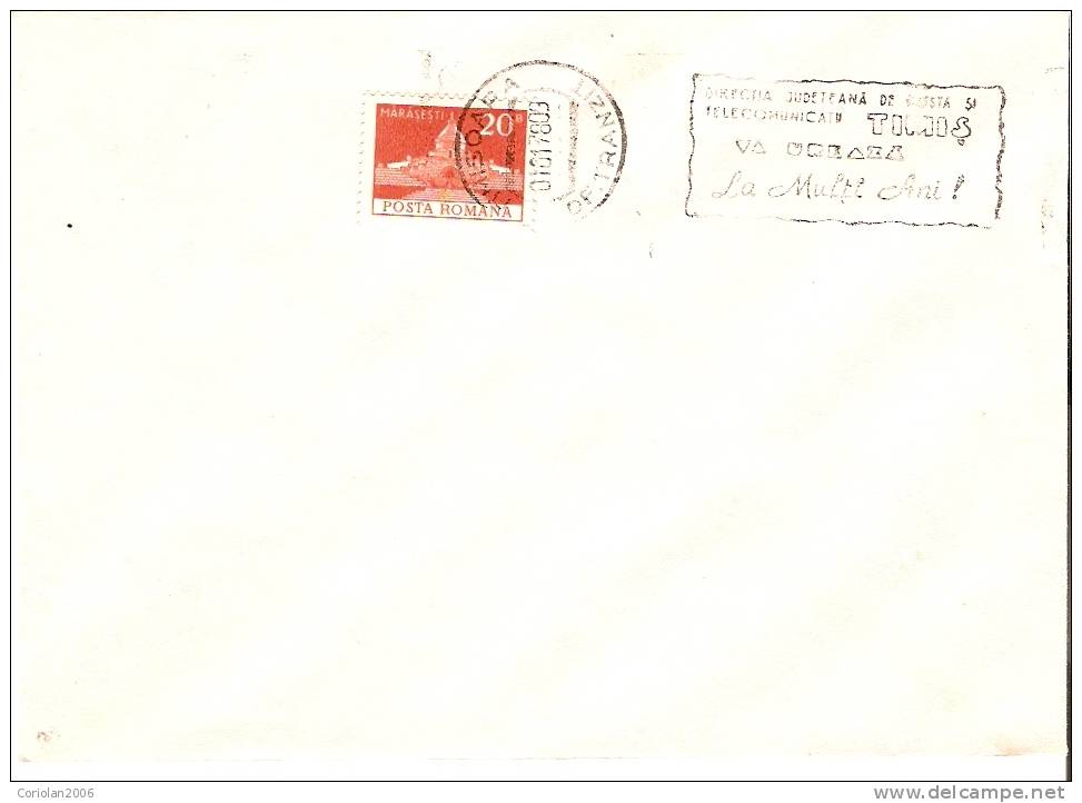 Romania / Cover With Special Cancellation - Anno Nuovo