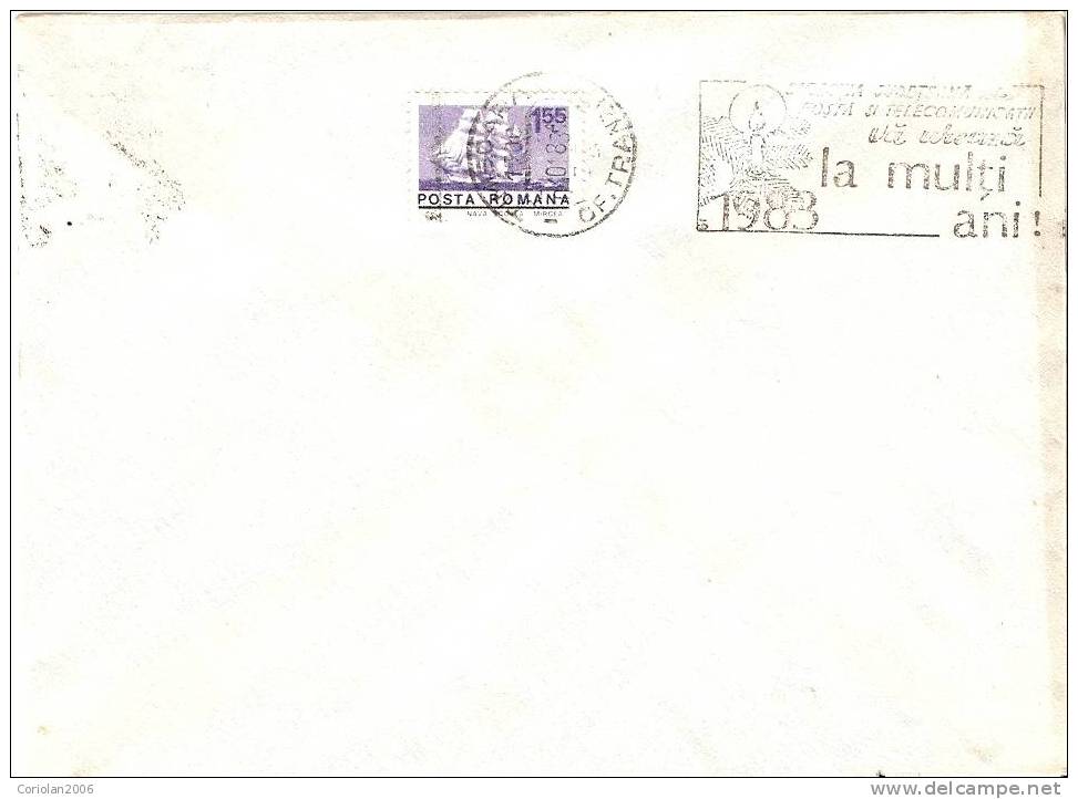 Romania / Cover With Special Cancellation - Anno Nuovo