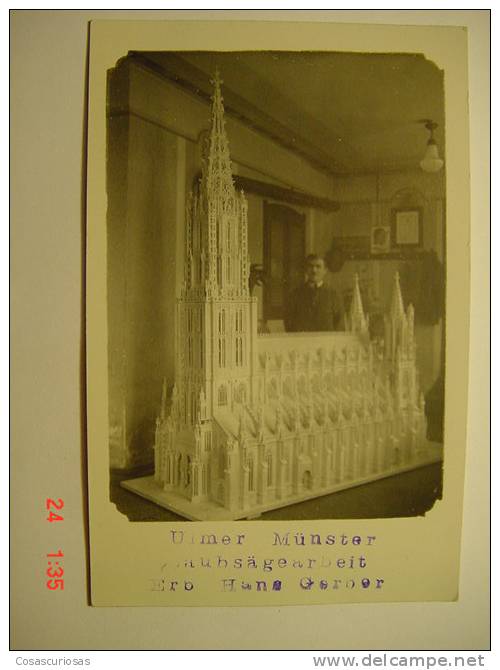 5133   GERMANY DEUTSCHLAND    KUNSTUHR   ULMER MÜNSTER YEARS  1920  OTHERS IN MY STORE - Ulm